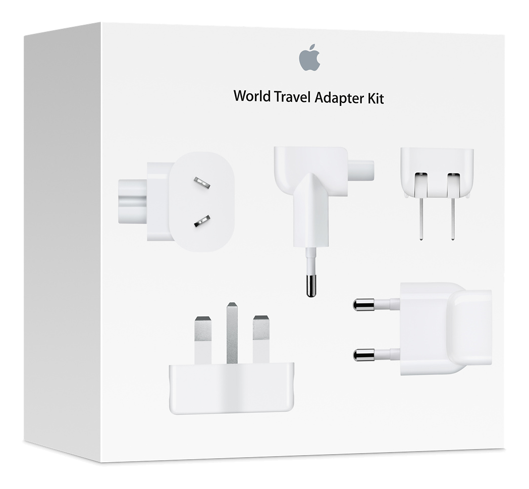 Apple World Travel adapteru komplekts