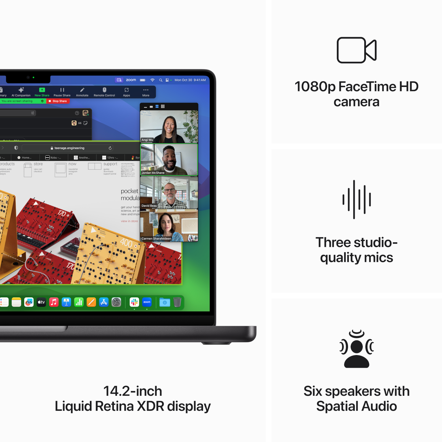 MacBook Pro 14 in M3 Pro Max Space Black PDP Image Position 5  en US