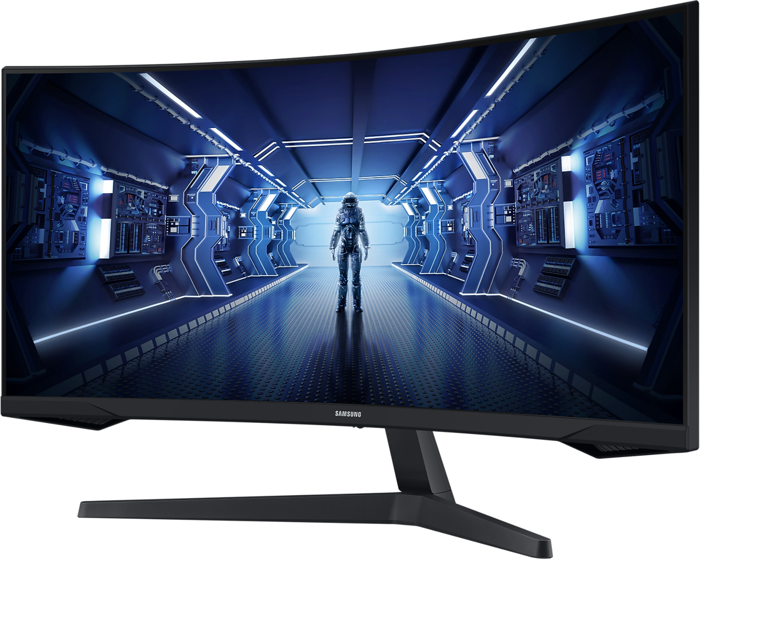 3 Samsung Odyssey G5 G55T 34 Ultra WQHD Curved Gaming Monitor