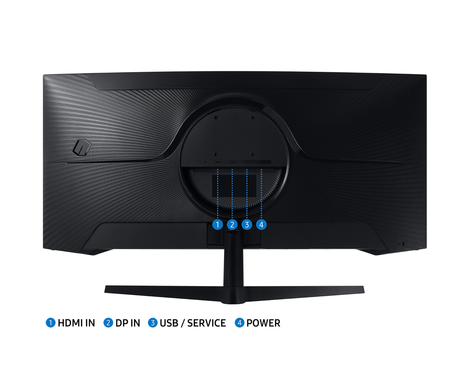 19 Samsung Odyssey G5 G55T 34 Ultra WQHD Curved Gaming Monitor
