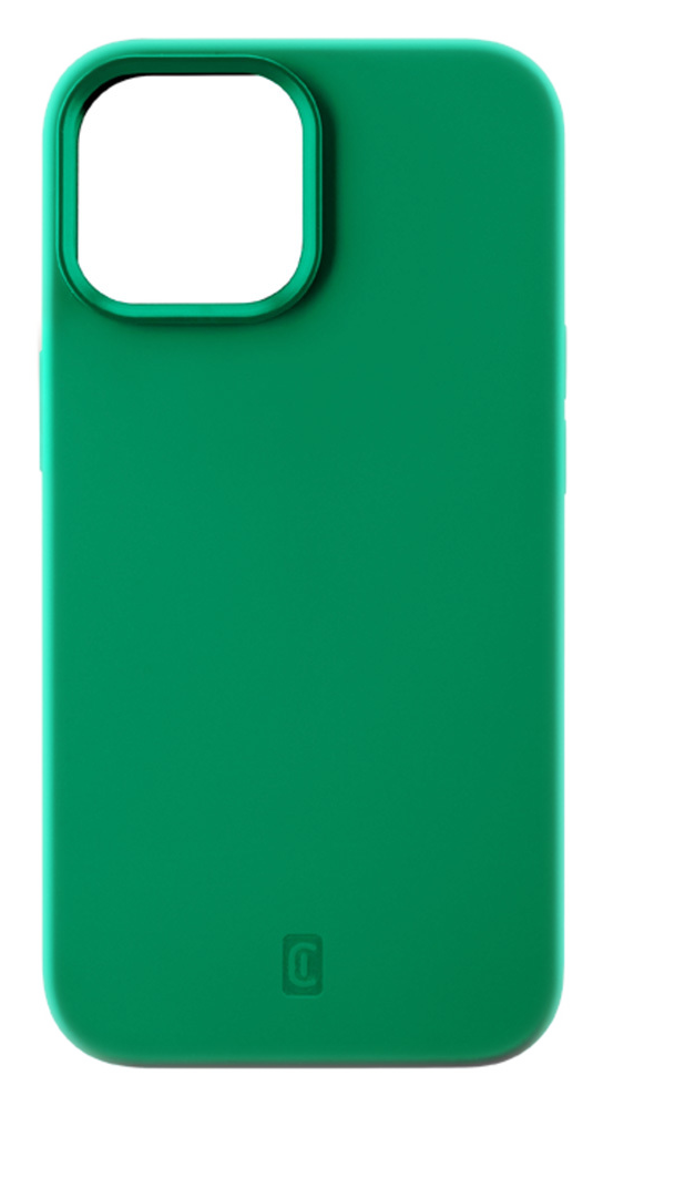 2 iPhone 13 Cellularline Sensation Silicone Green