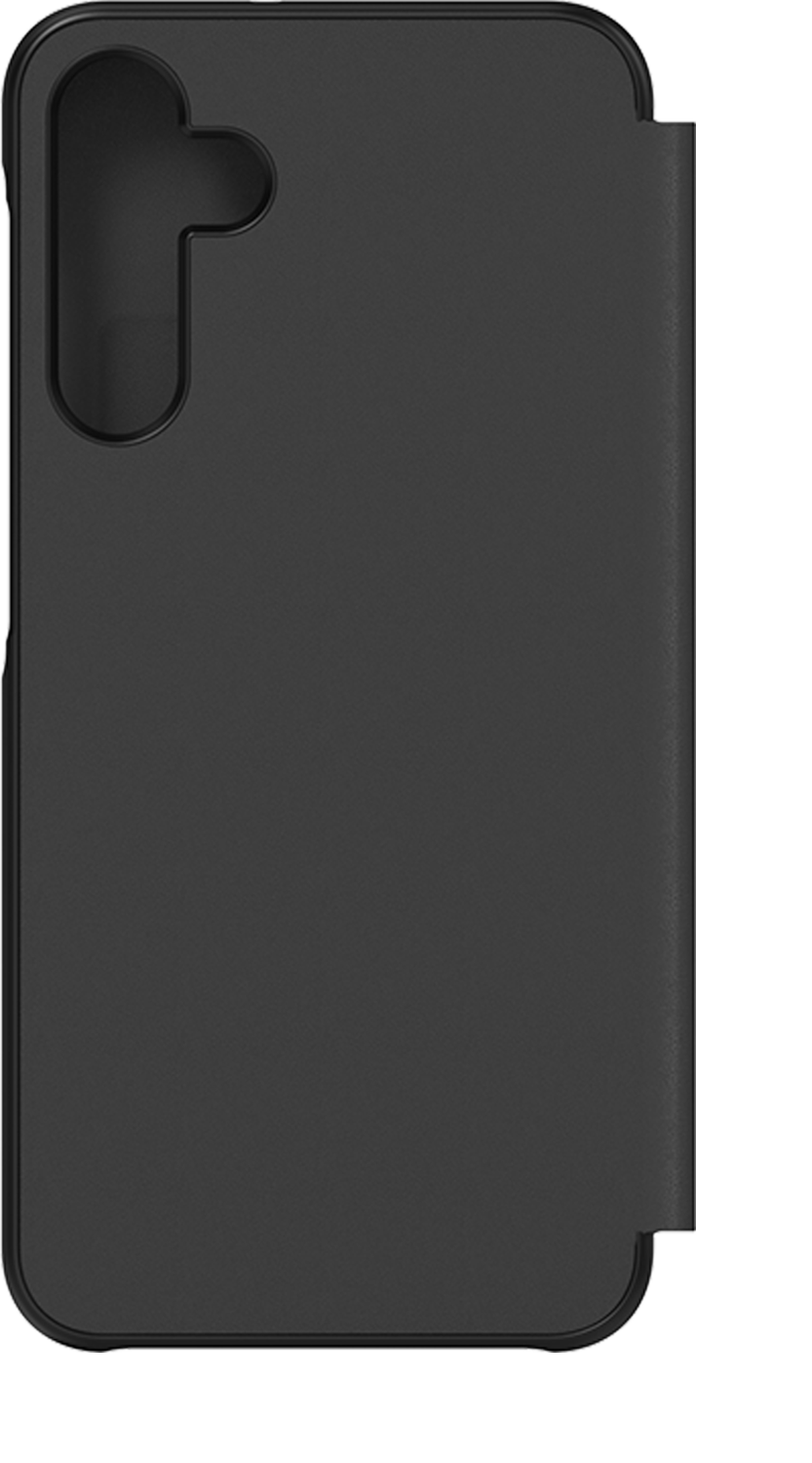 2 Samsung Galaxy A05s Wallet Flip Case Black