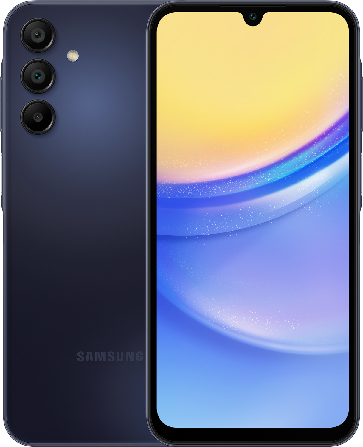 1 SM A156B Galaxy A15 5G Blue Black Front