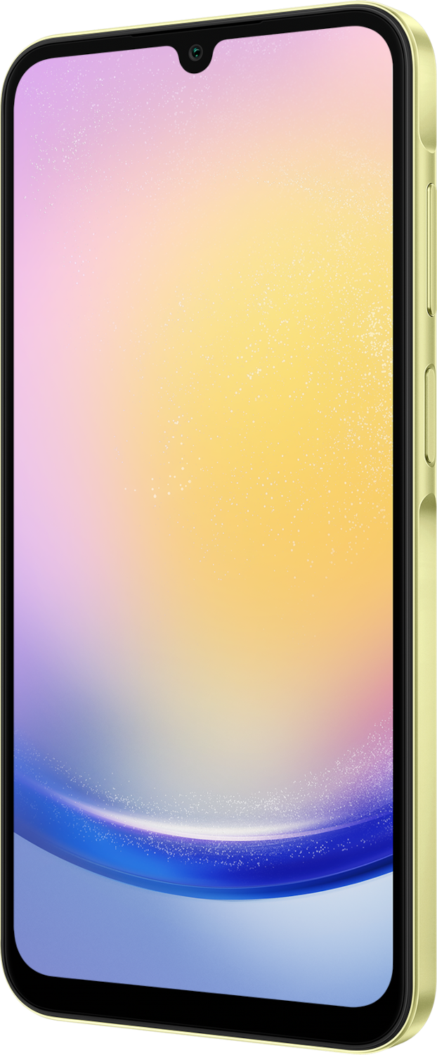 SM A256B Galaxy A25 5G Yellow Front R30