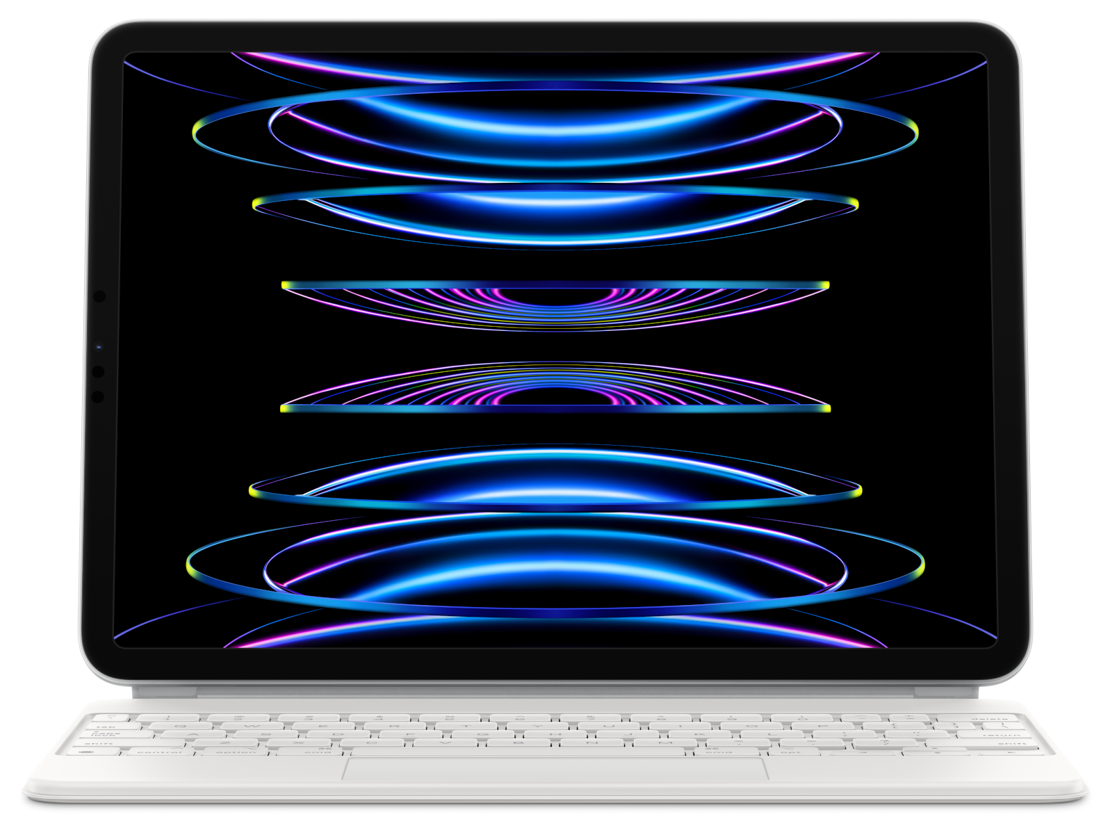 iPad Pro 11 in White Magic Keyboard Pure Front Type Mode Screen  USEN