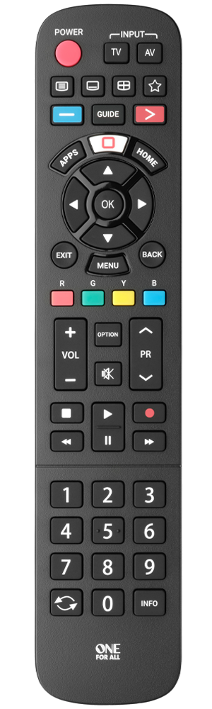Tālvadības pults Panasonic TV Replacement Remote ONE For ALL