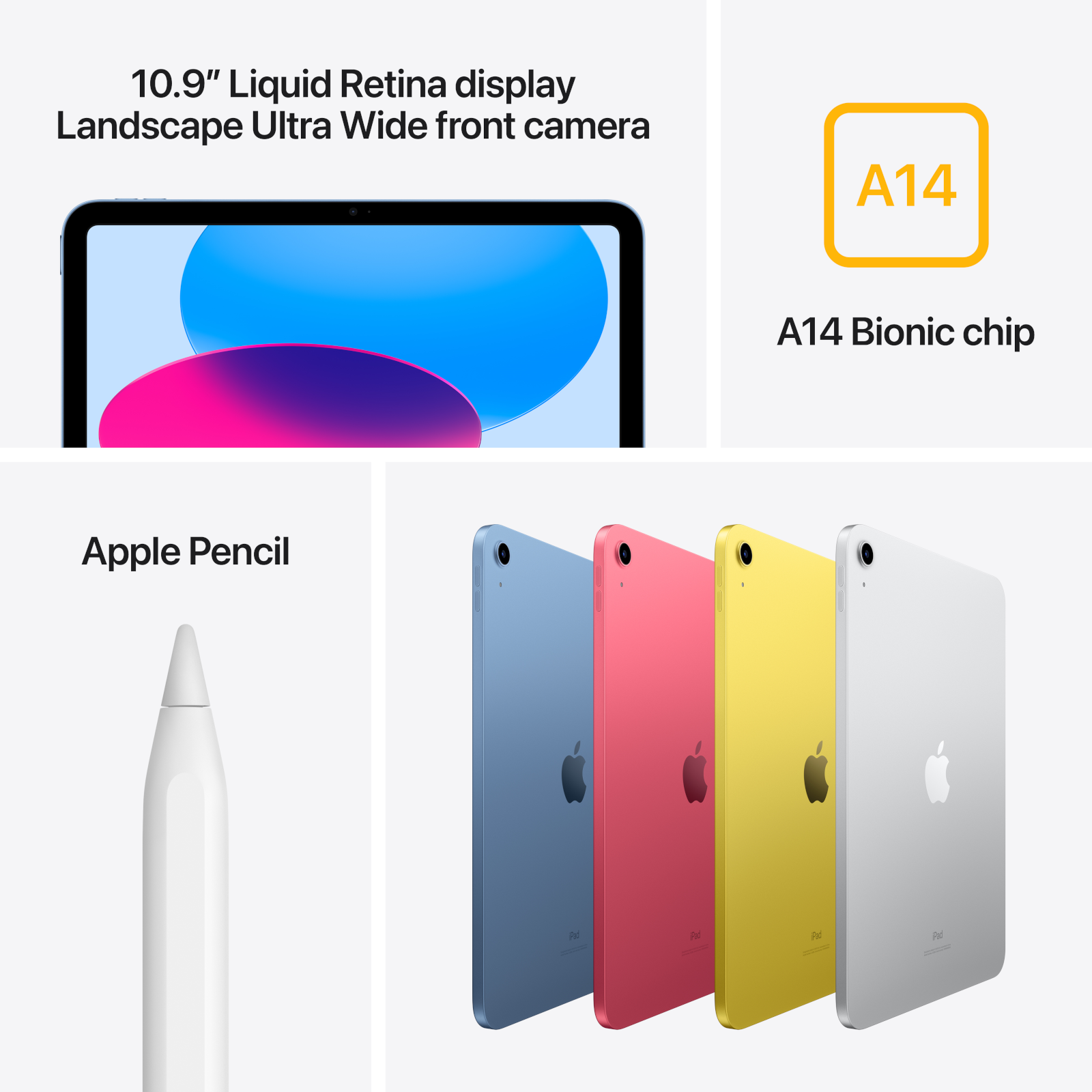 iPad 10th generation Wi Fi Blue PDP Image Position 5  en US