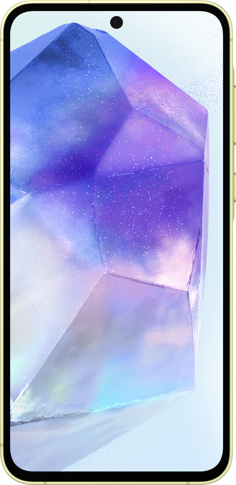 2 SM A556 Galaxy A55 Awesome Lemon Front2