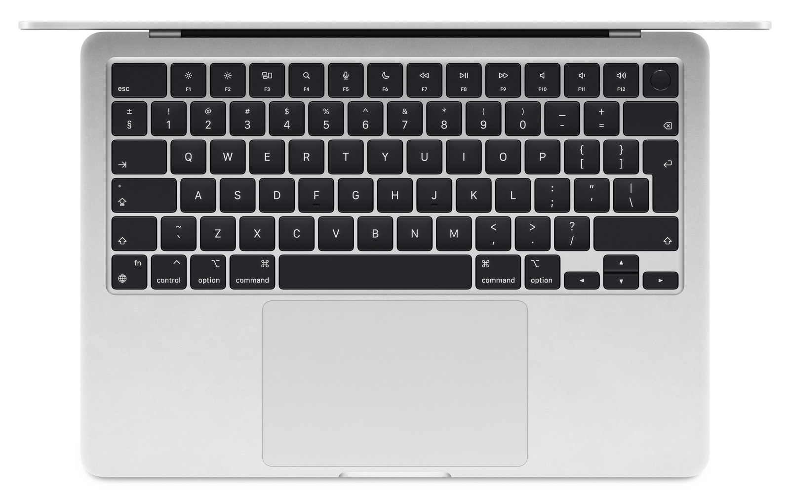 MacBook Air 13 in M3 Silver Position 2