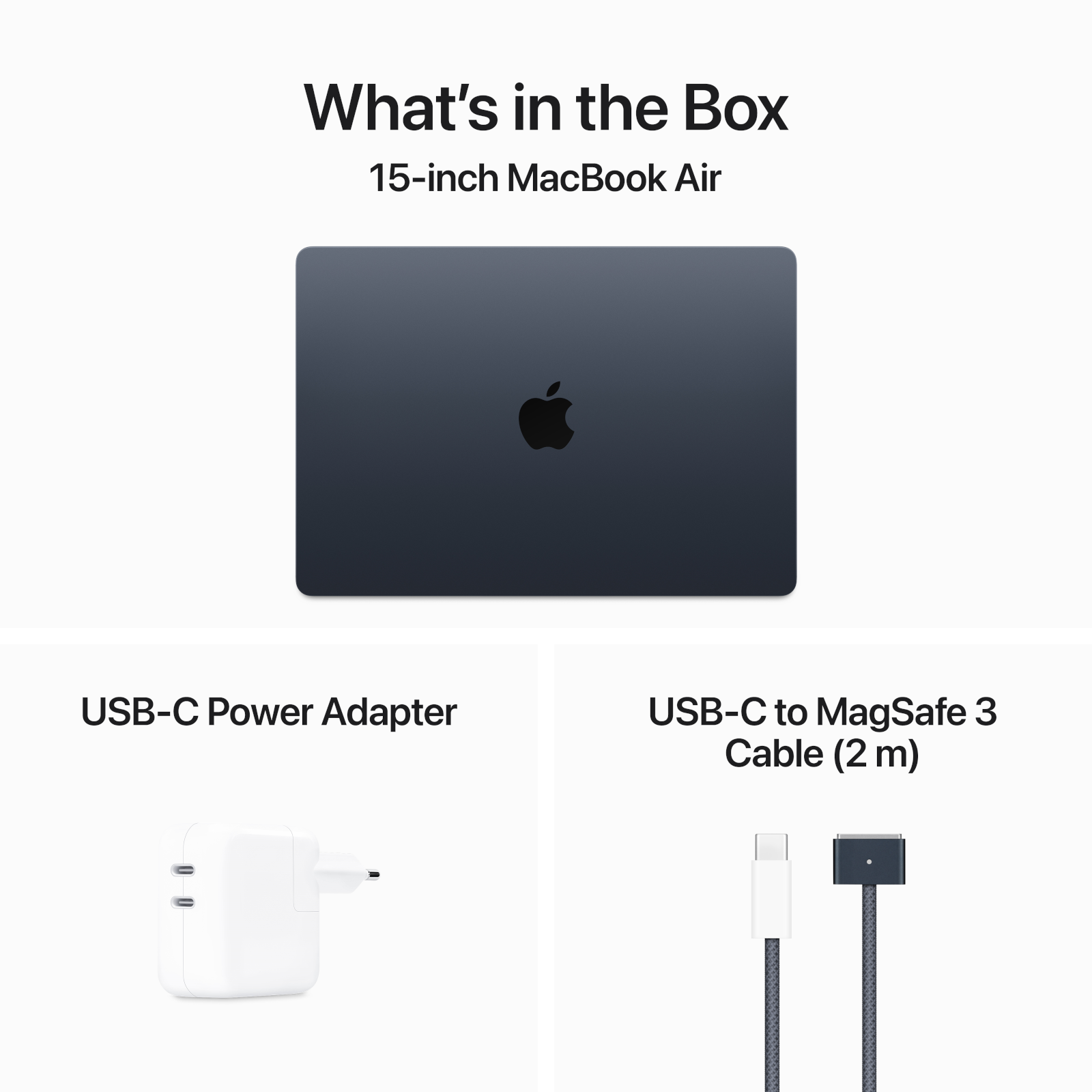 MacBook Air 15 in M3 Midnight Position 9