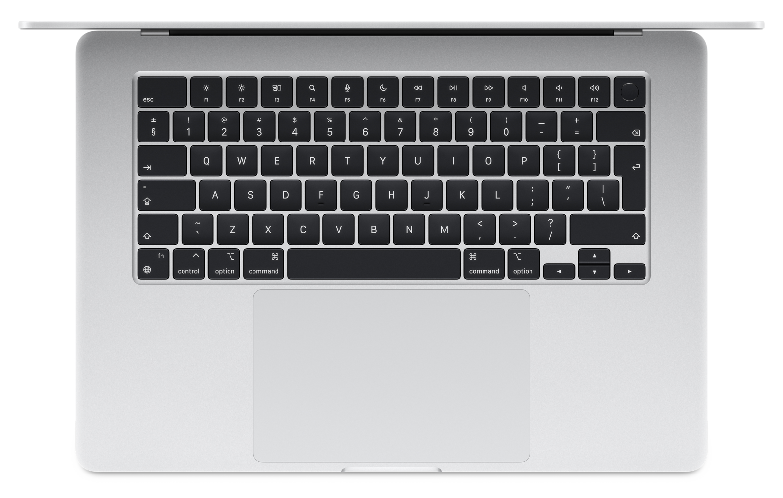 MacBook Air 15 in M3 Silver Position 2