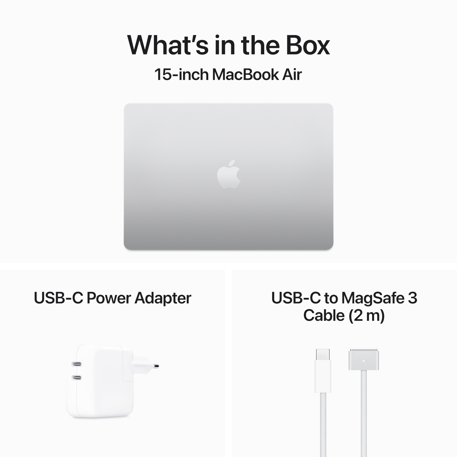 MacBook Air 15 in M3 Silver Position 9