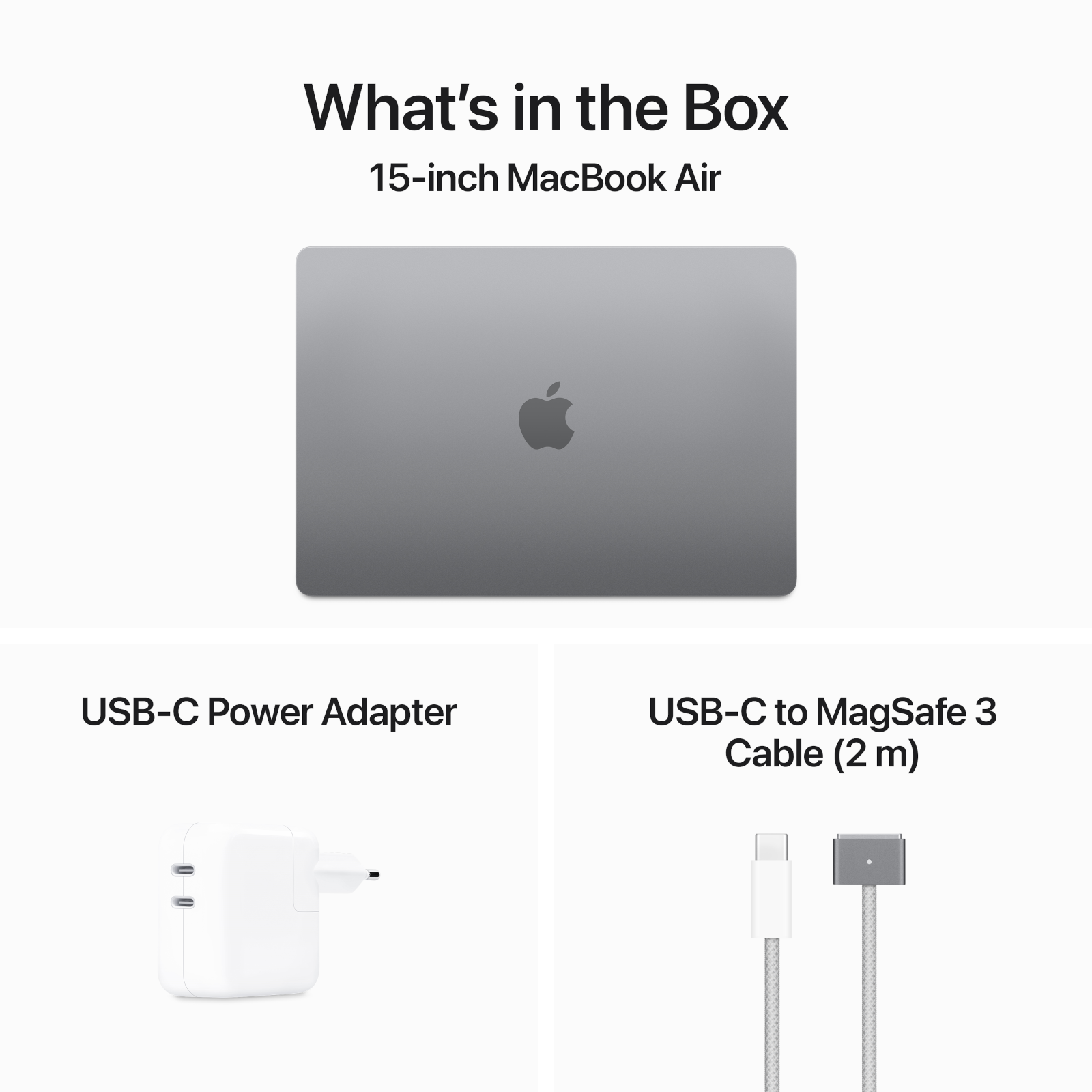 MacBook Air 15 in M3 Space Gray Position 9