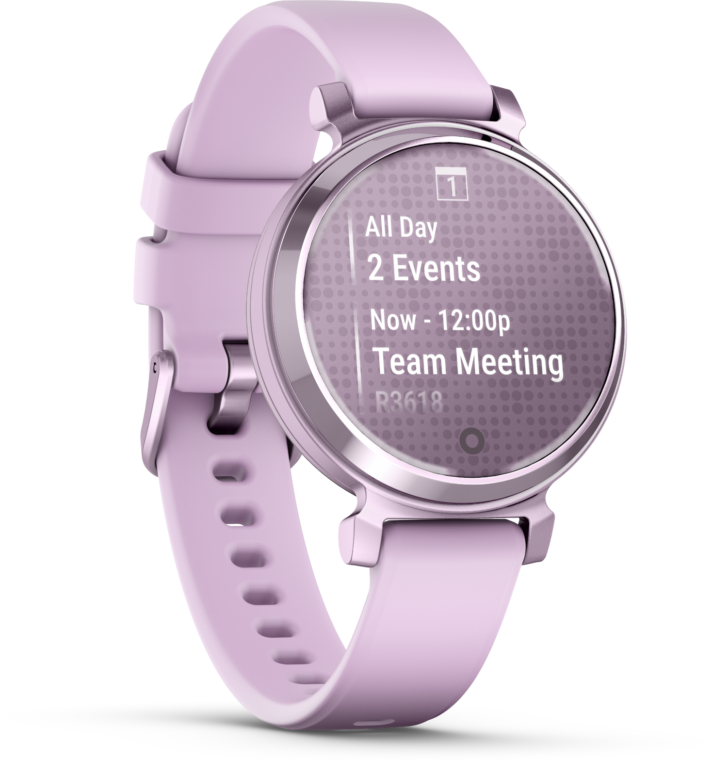 3 Lily2 Lilac case with Lilac Silicone Band