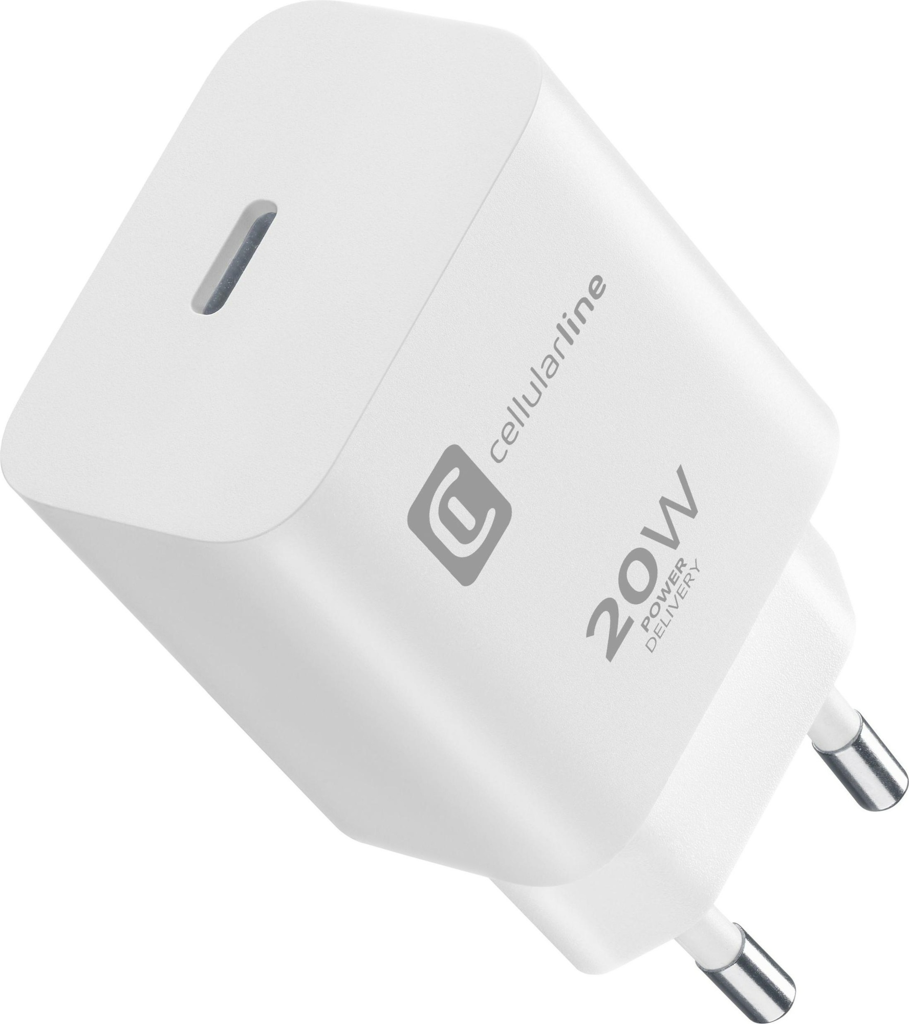 Power charger adapter Cellularline USB-C 20W