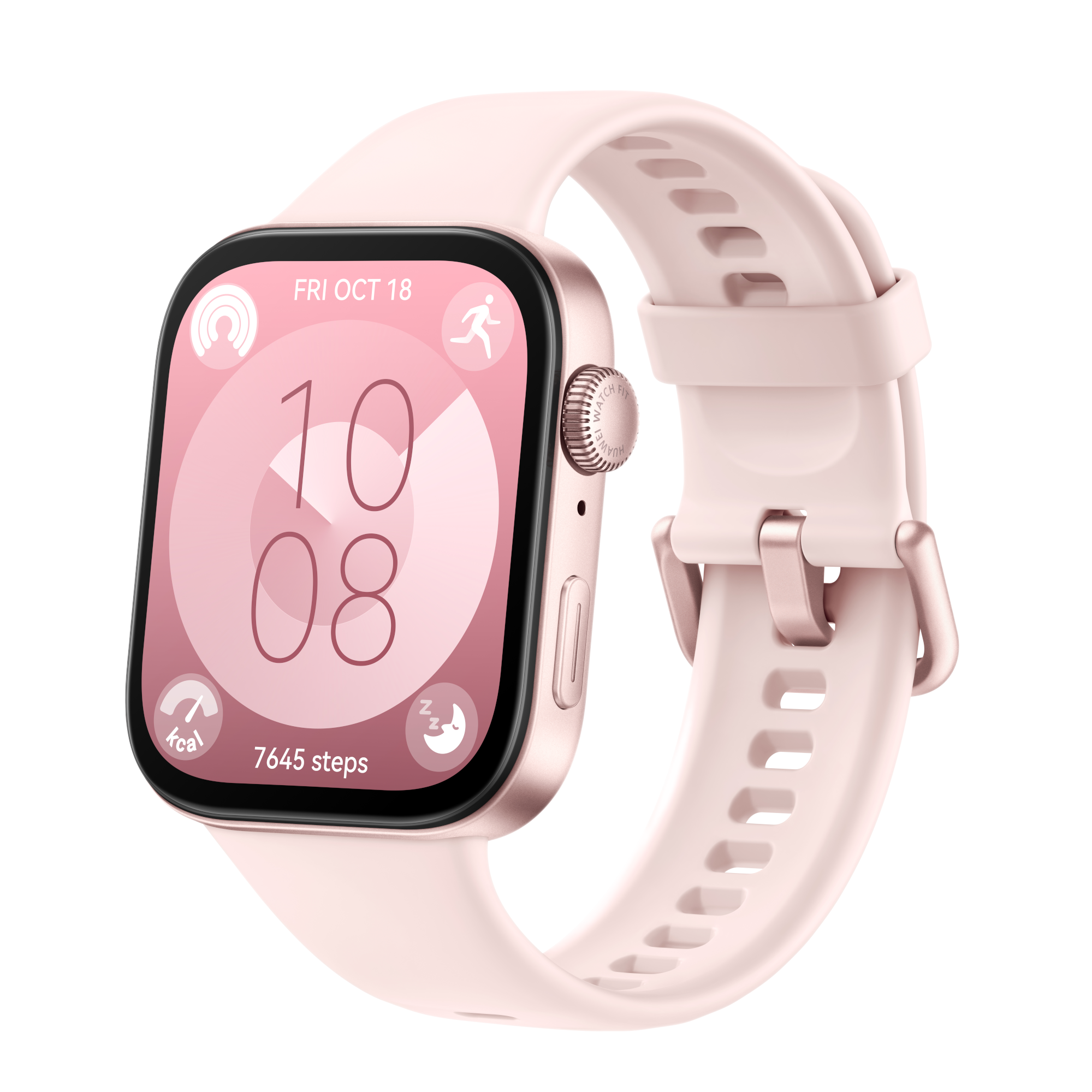 1 Huawei Watch Fit 3 Pink Front Left 1 Huawei Watch Fit 3 Pink Front Left