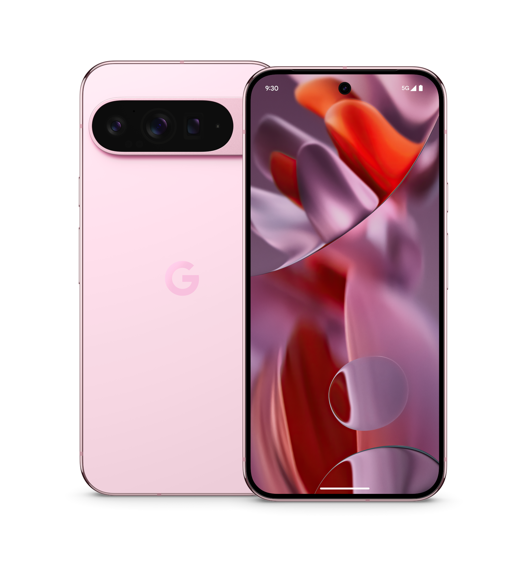 7 google pixel 9 pro xl rose quartz