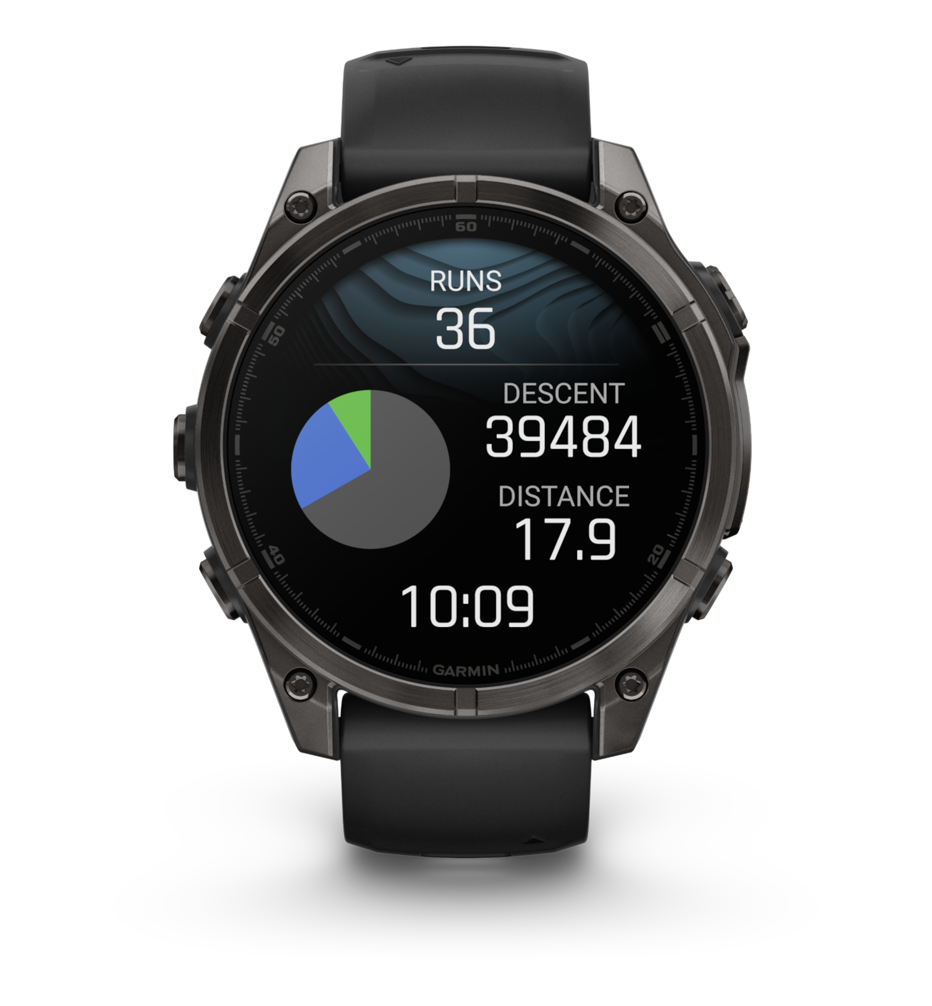 fenix8 47 hr carbongray black front 0011 fenix8 ski difficulty tracking