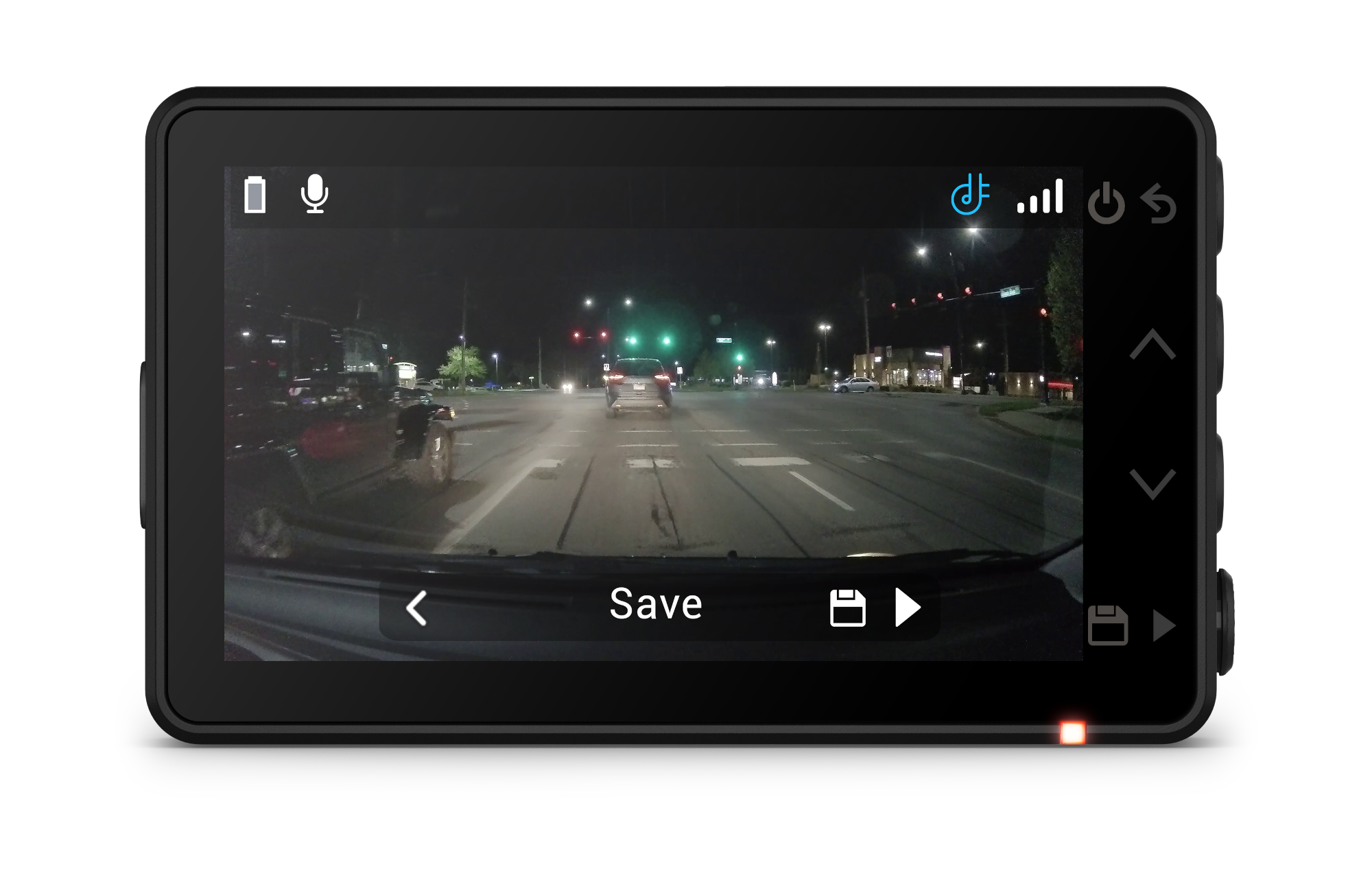 7 dashcamx110 hr rear 0003 interection night overlay