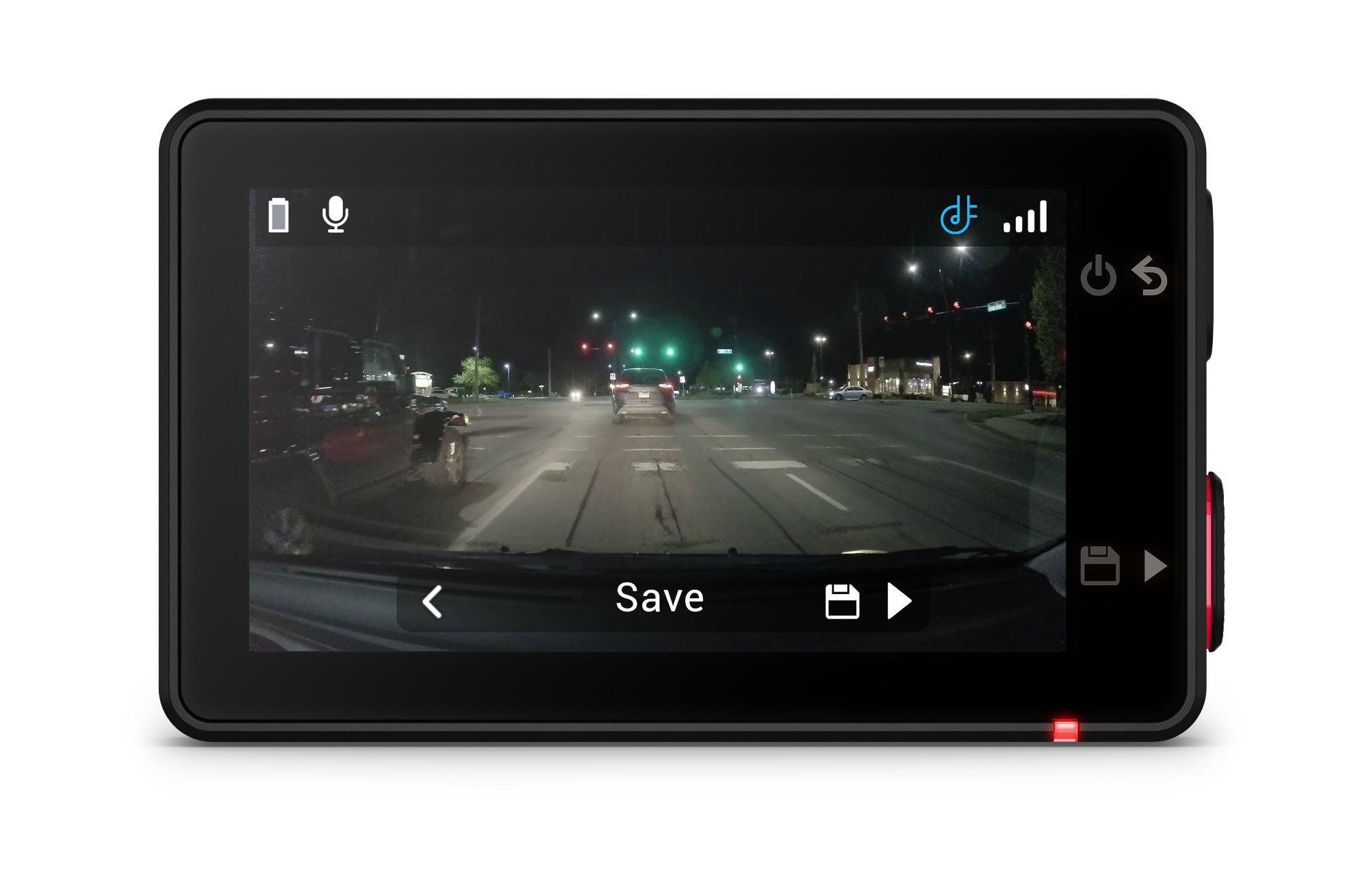 13 dashcam x310 of 2005 intersection p overlay night