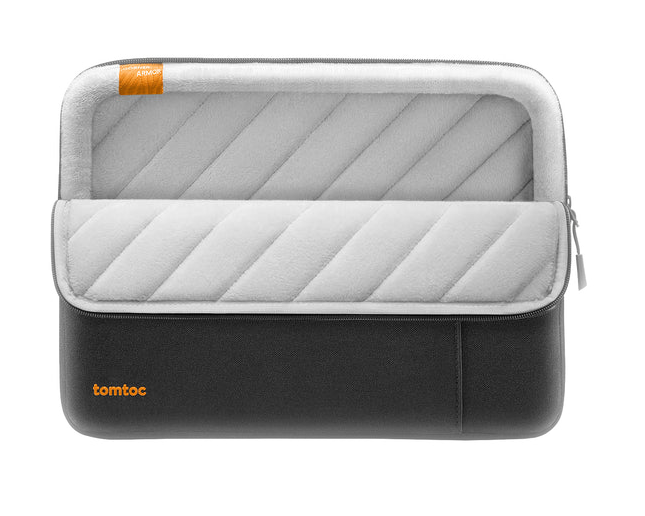 4 tomtoc sleeve accessory pouch 16 black