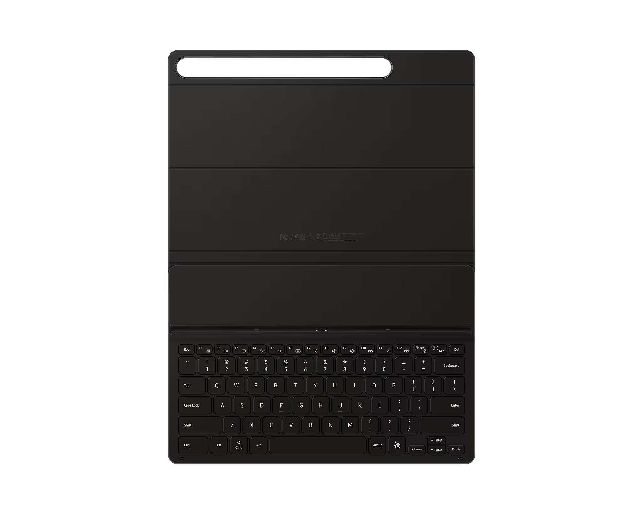 8 samsung galaxy tab s10s9 book cover keyboard slim black