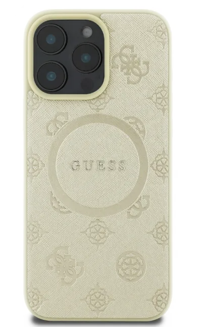 iPhone 16 Pro Guess Saffiano vāciņš ar MagSafe
