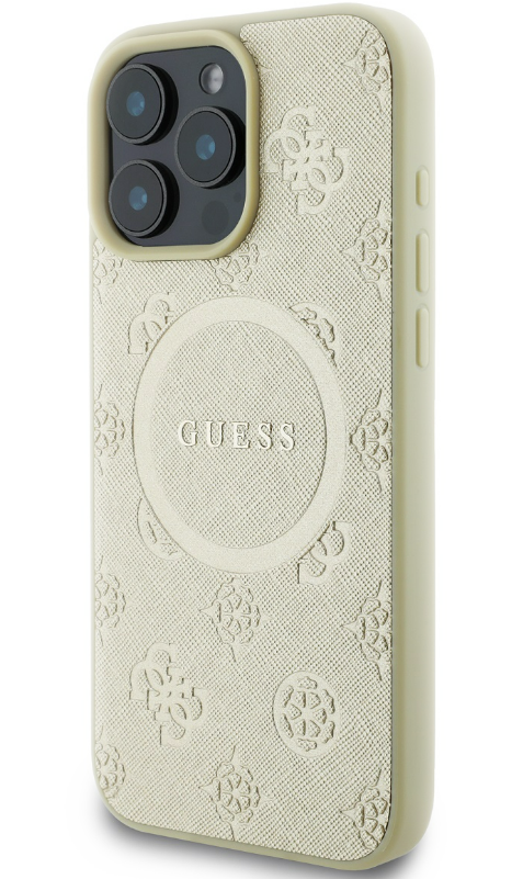 2 iphone 16 pro max guess saffiano peony