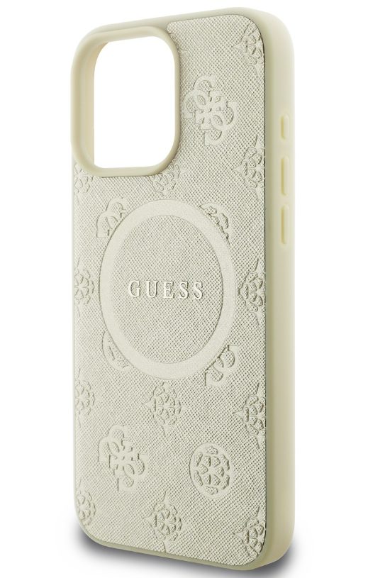 3 iphone 16 pro max guess saffiano peony