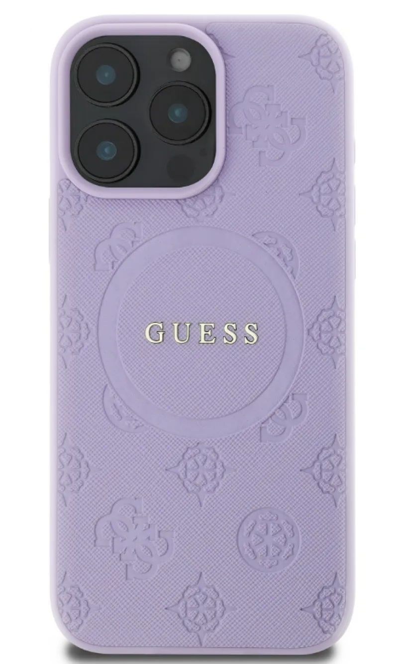 iPhone 16 Pro Max Guess Saffiano Case with MagSafe - LMT