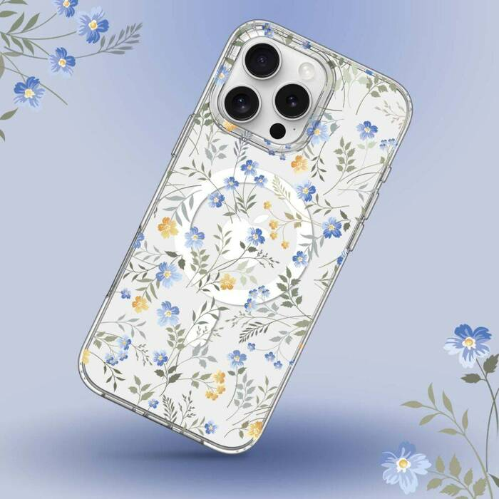 2 iphone 16 pro tech protect magsafe spring flowers