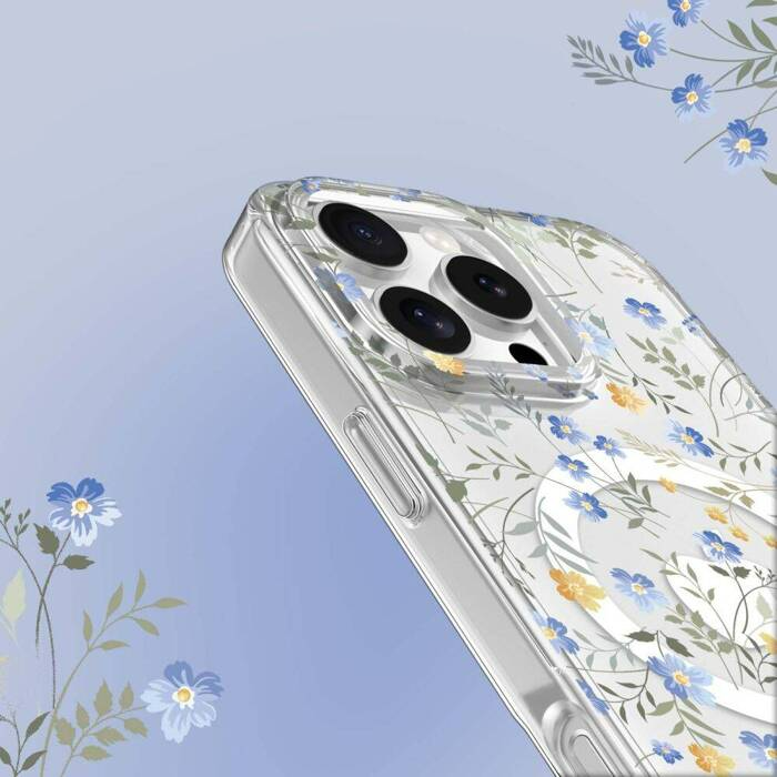 3 iphone 16 pro tech protect magsafe spring flowers