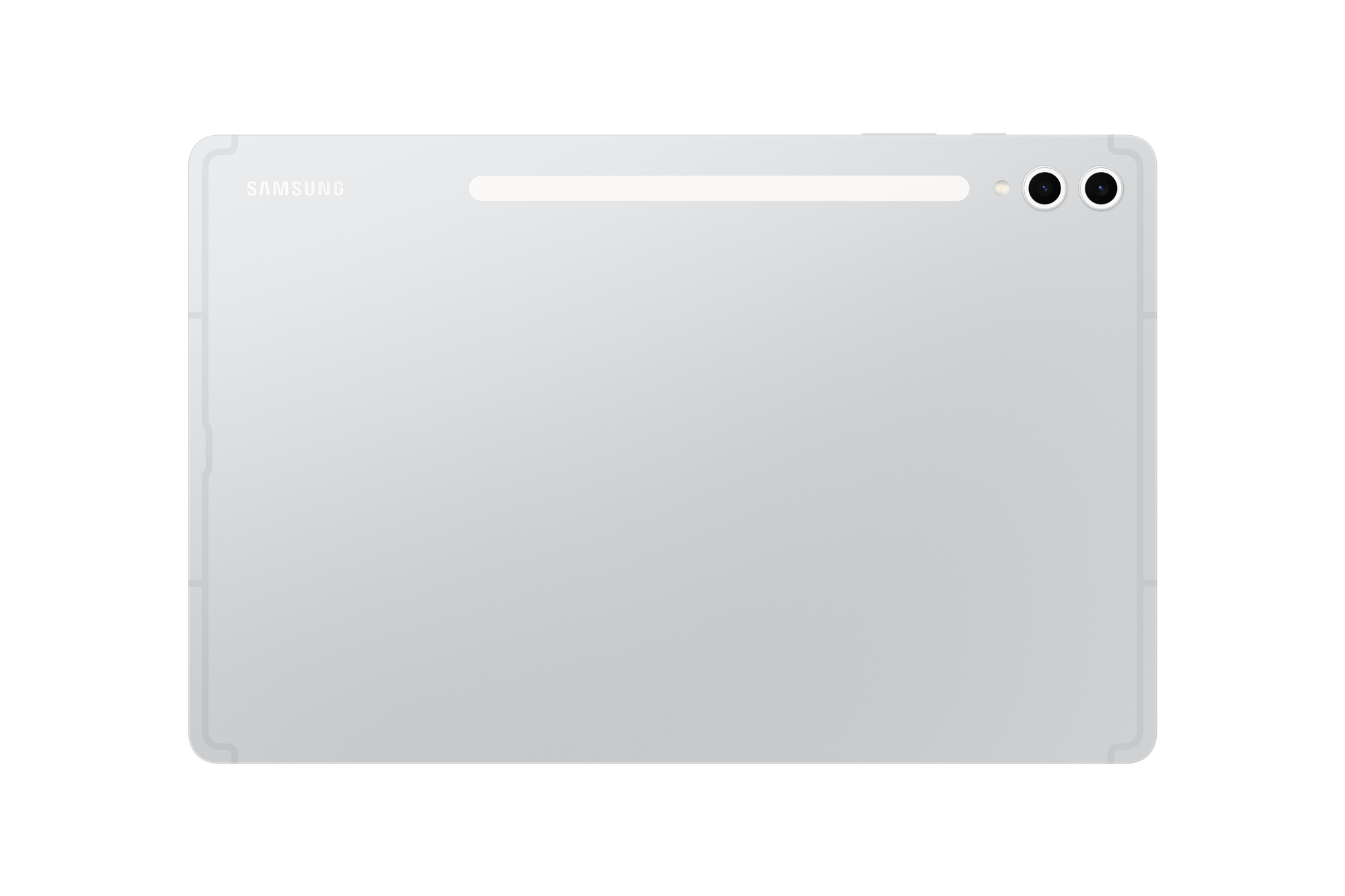 galaxy tab s10 plus platinum silver product image back