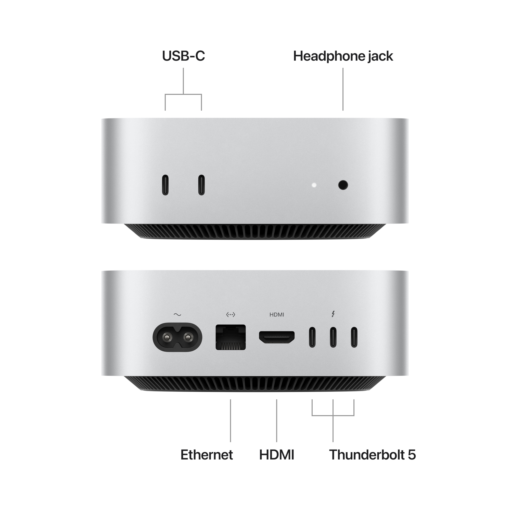 2 mac mini with m4 pro silver