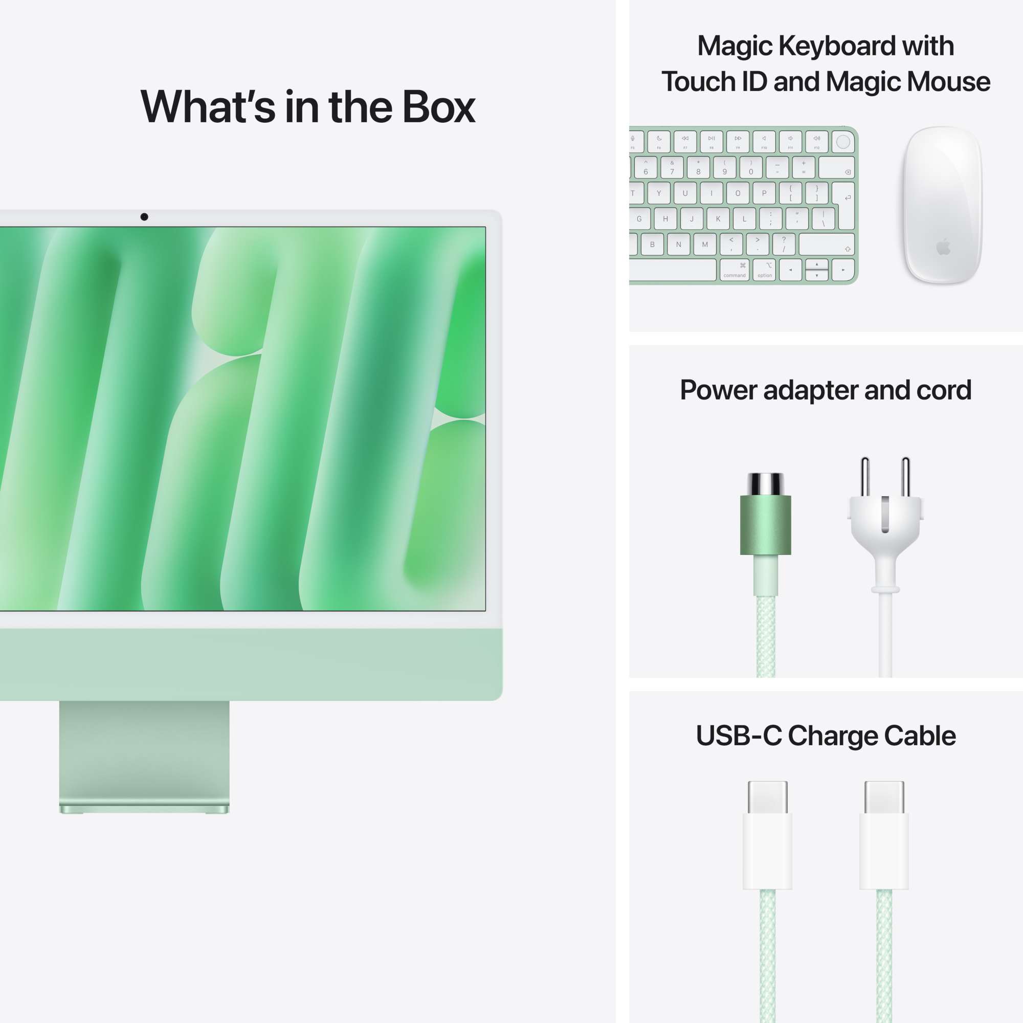 imac m4 pro chip 4 port 24 in green pdp image position 9 ce ww