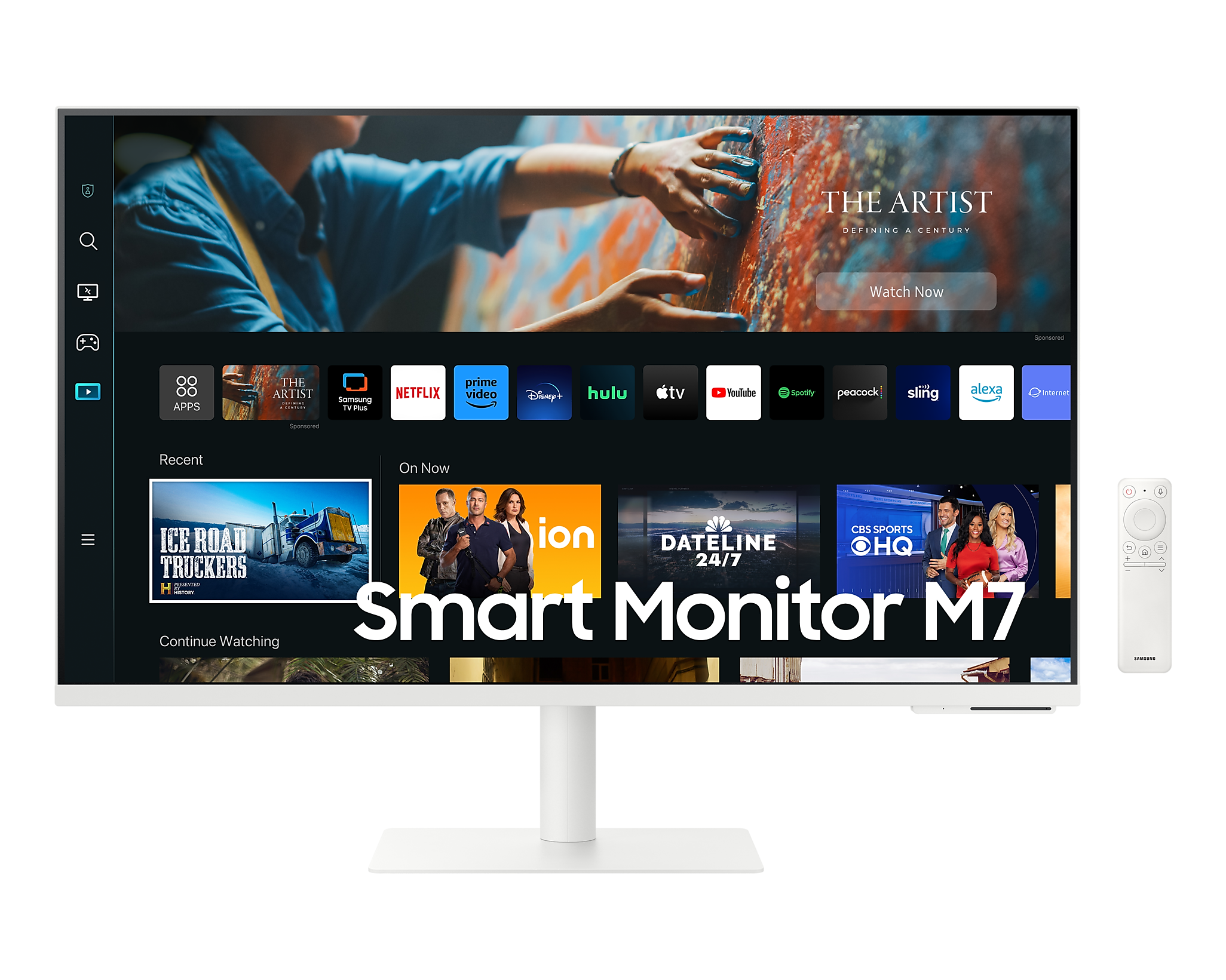 Samsung Smart monitors M70C ar iebūvētām lietotnēm