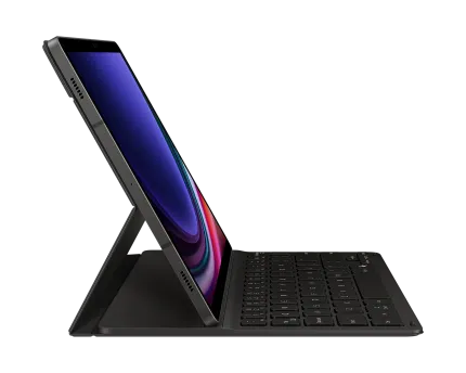 Galaxy Tab S9｜S9 FE Book Cover Keyboard Samsung Book Cover Keyboard Slim Galaxy Tab S9 czarne etui