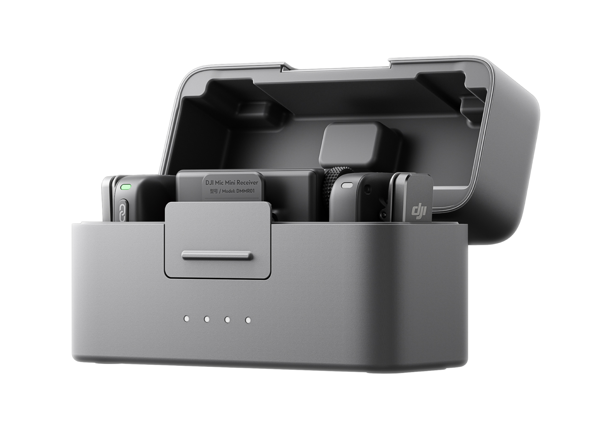 2 dji mic mini 2 tx 1 rx charging case