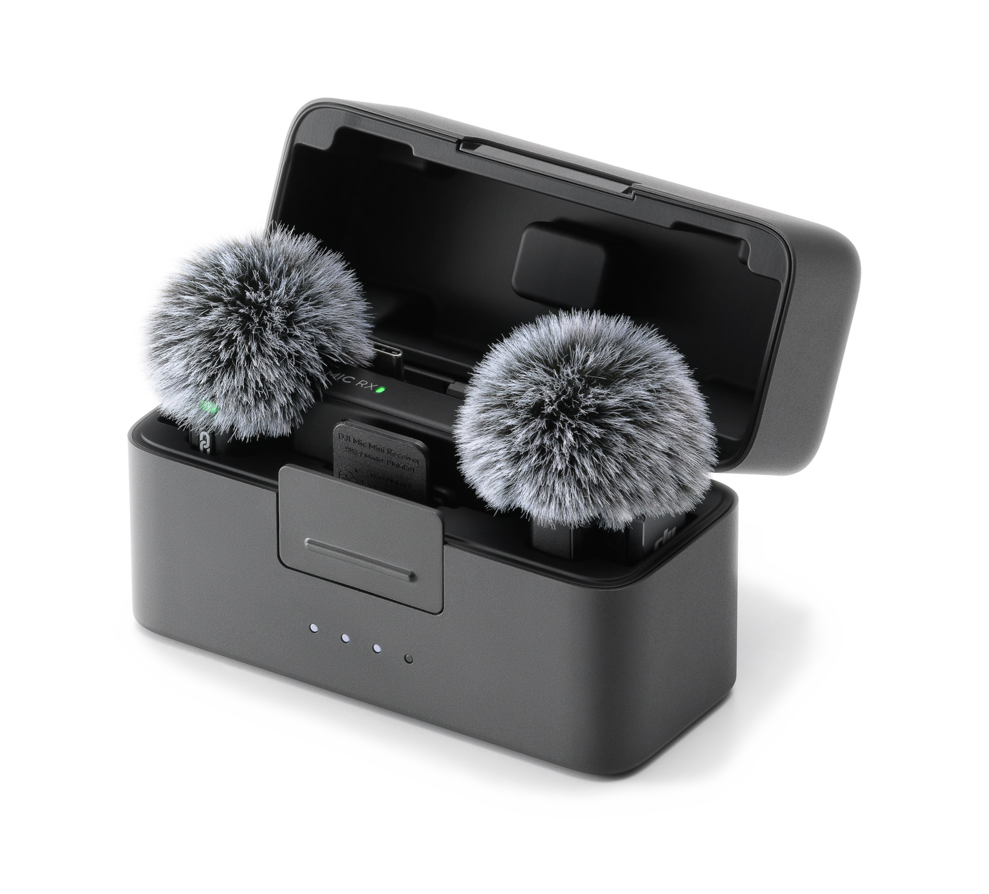 4 dji mic mini 2 tx 1 rx charging case