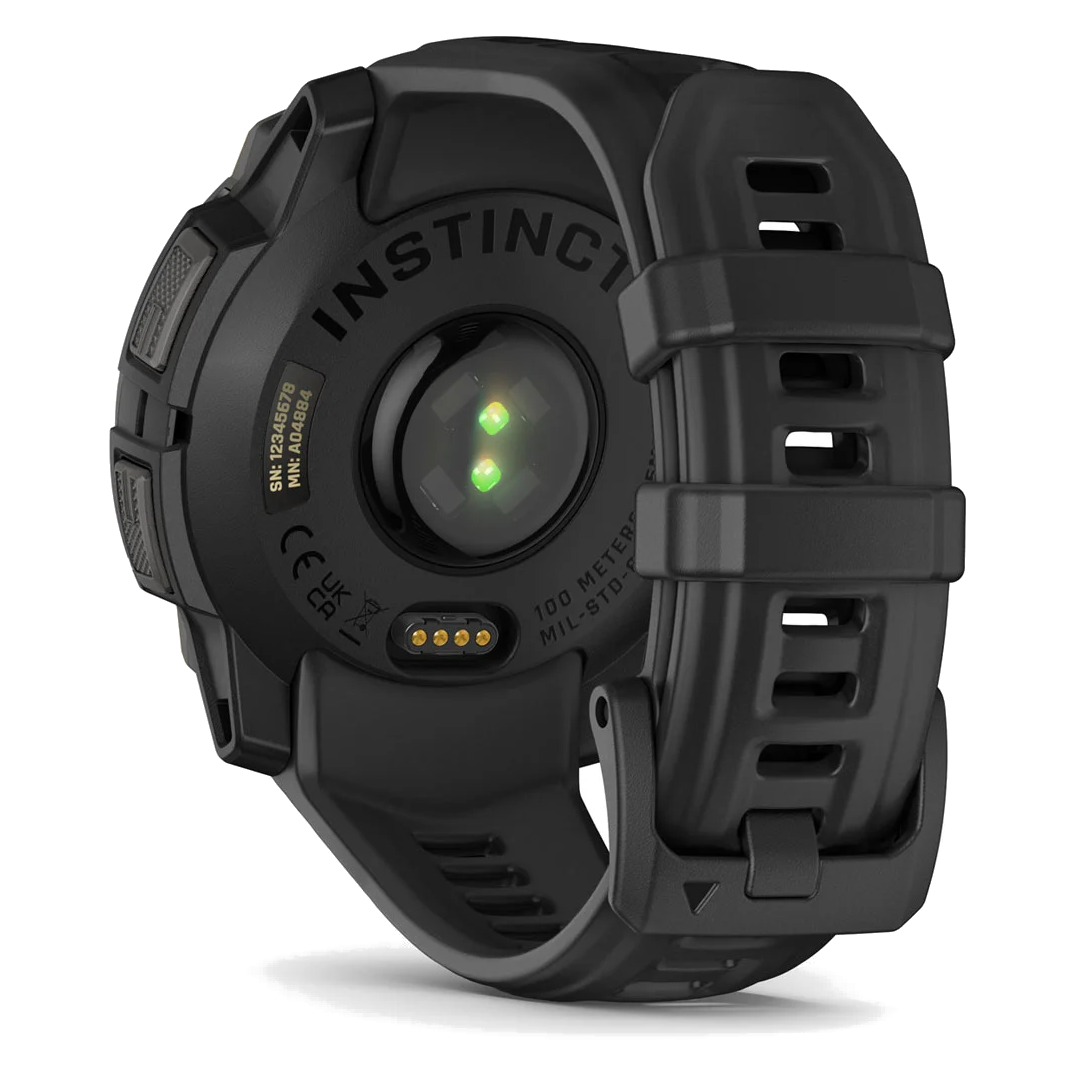 2 garmin instinct 3 45mm amoled black with black band