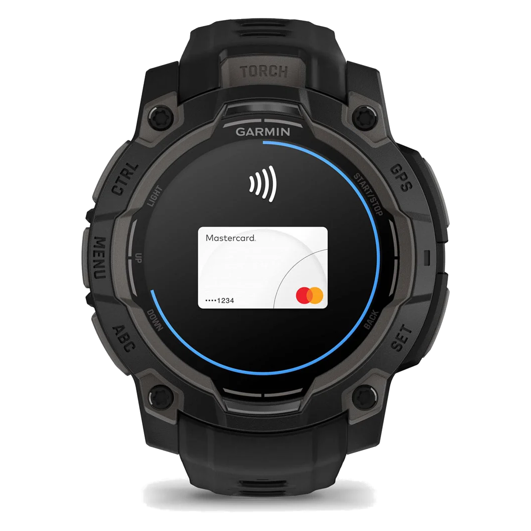 8 garmin instinct 3 45mm amoled black with black band