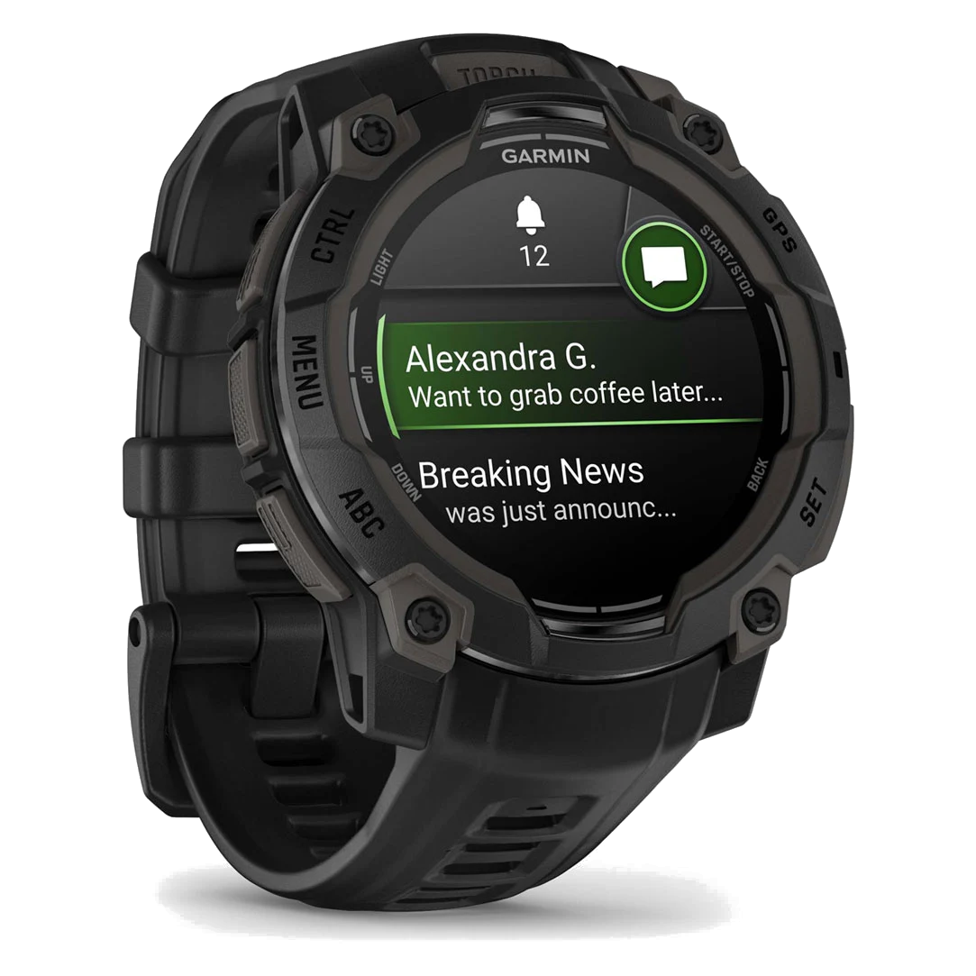 9 garmin instinct 3 45mm amoled black with black band