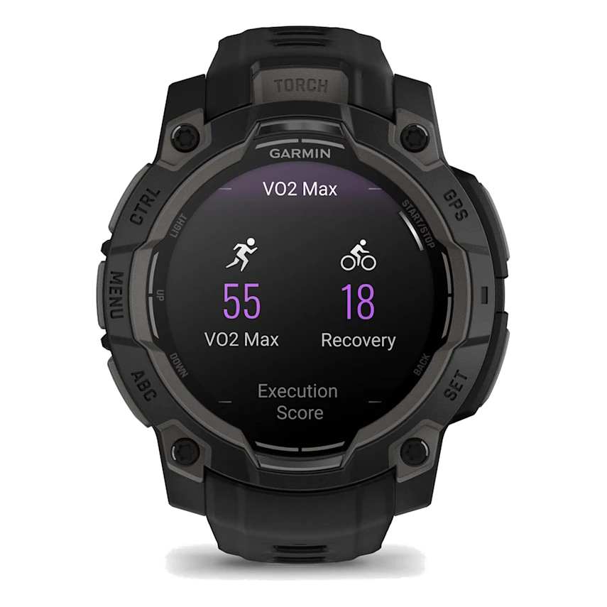 16 garmin instinct 3 45mm amoled black with black band