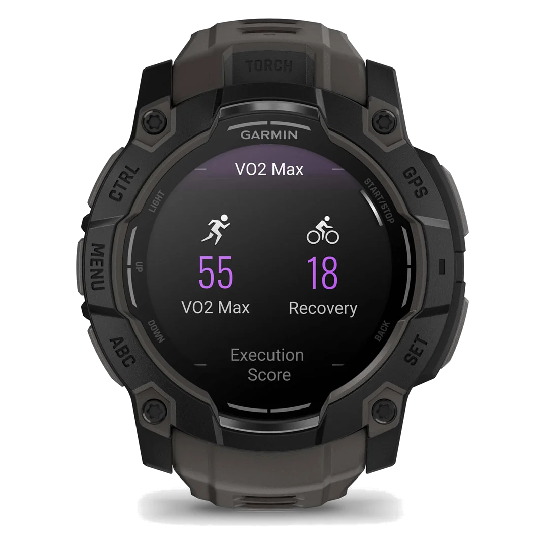 16 garmin instinct 3 50mm amoled black with charcoal band