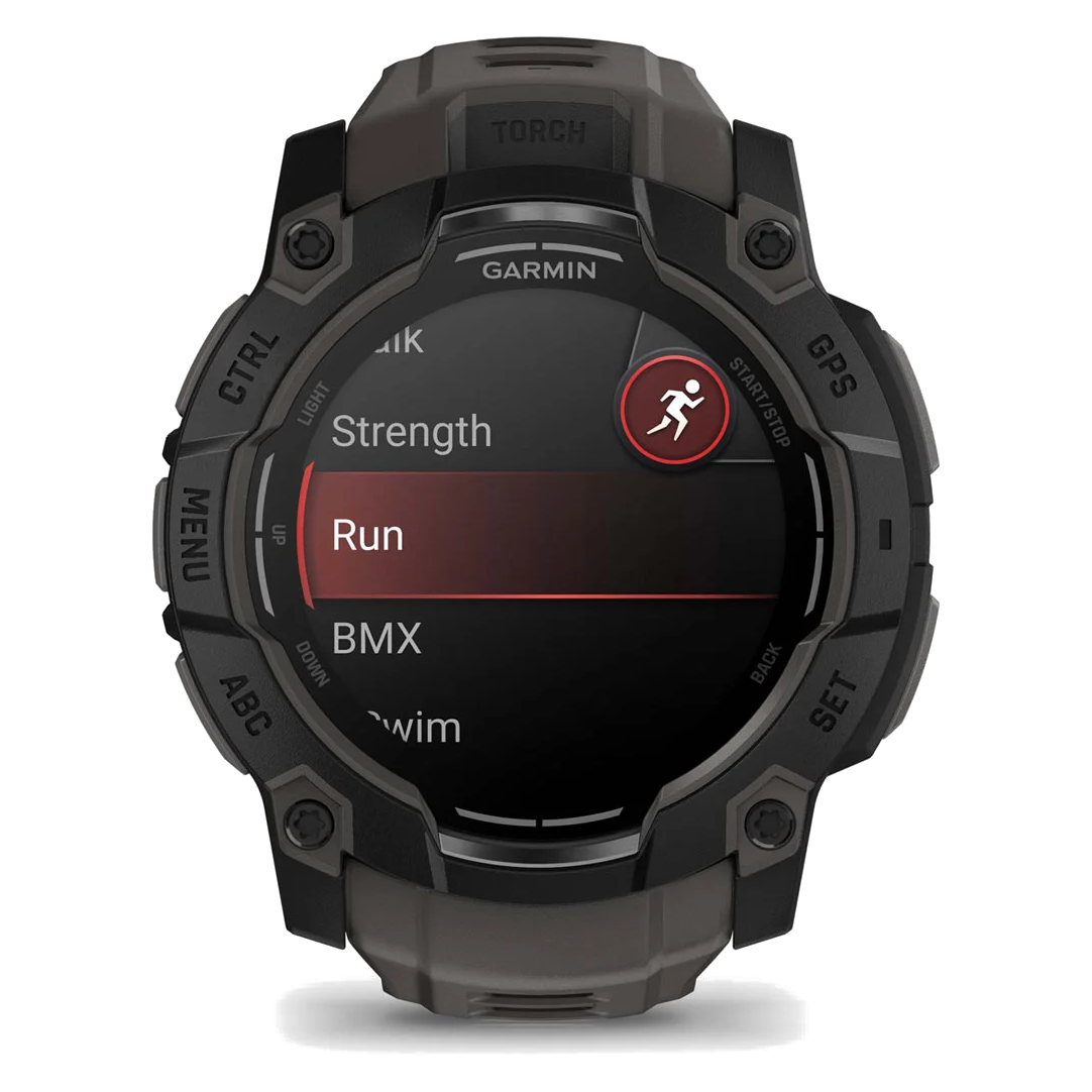 5 garmin instinct 3 50mm amoled black with charcoal band