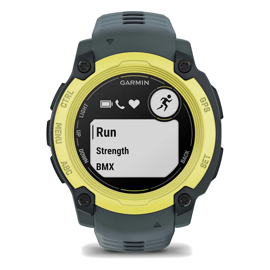 5 garmin instinct e 40mm electric lime with twilight band