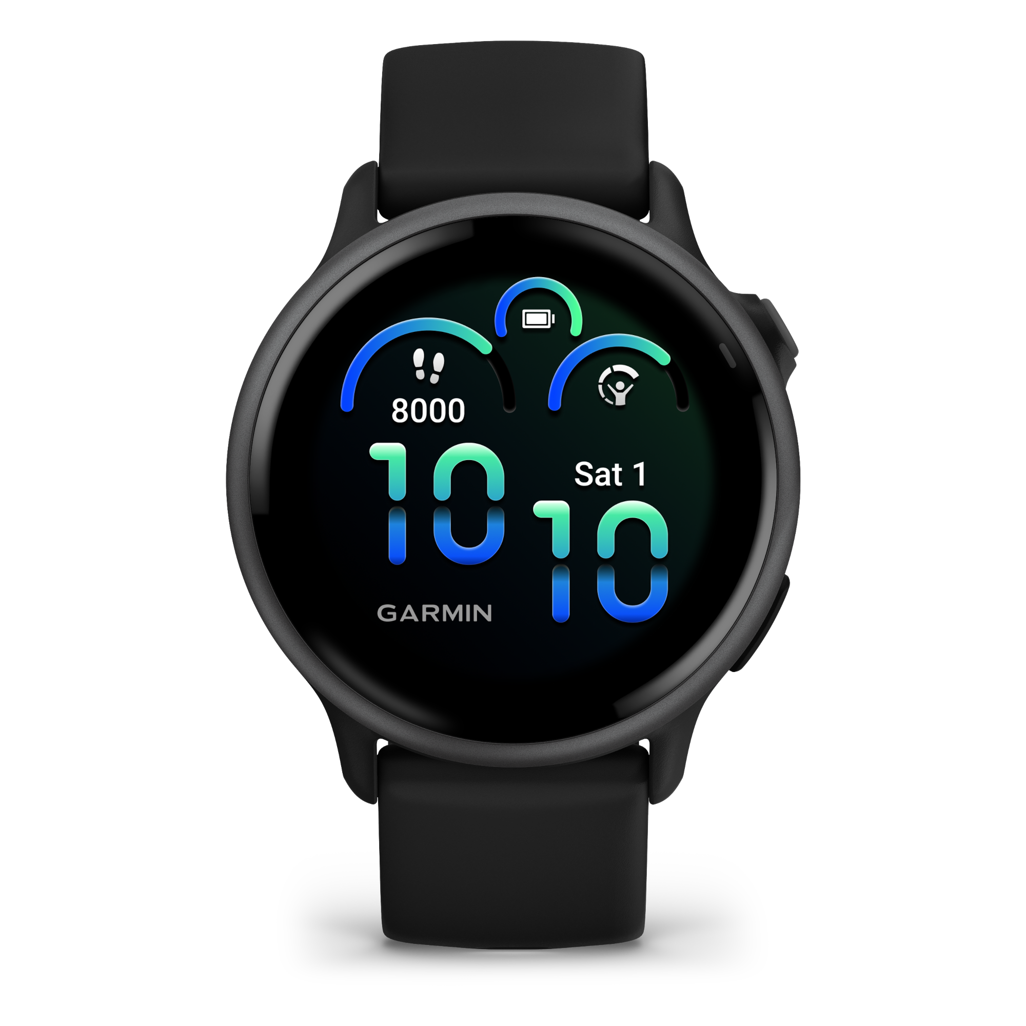 2 garmin vivoactive 6 slate with black band