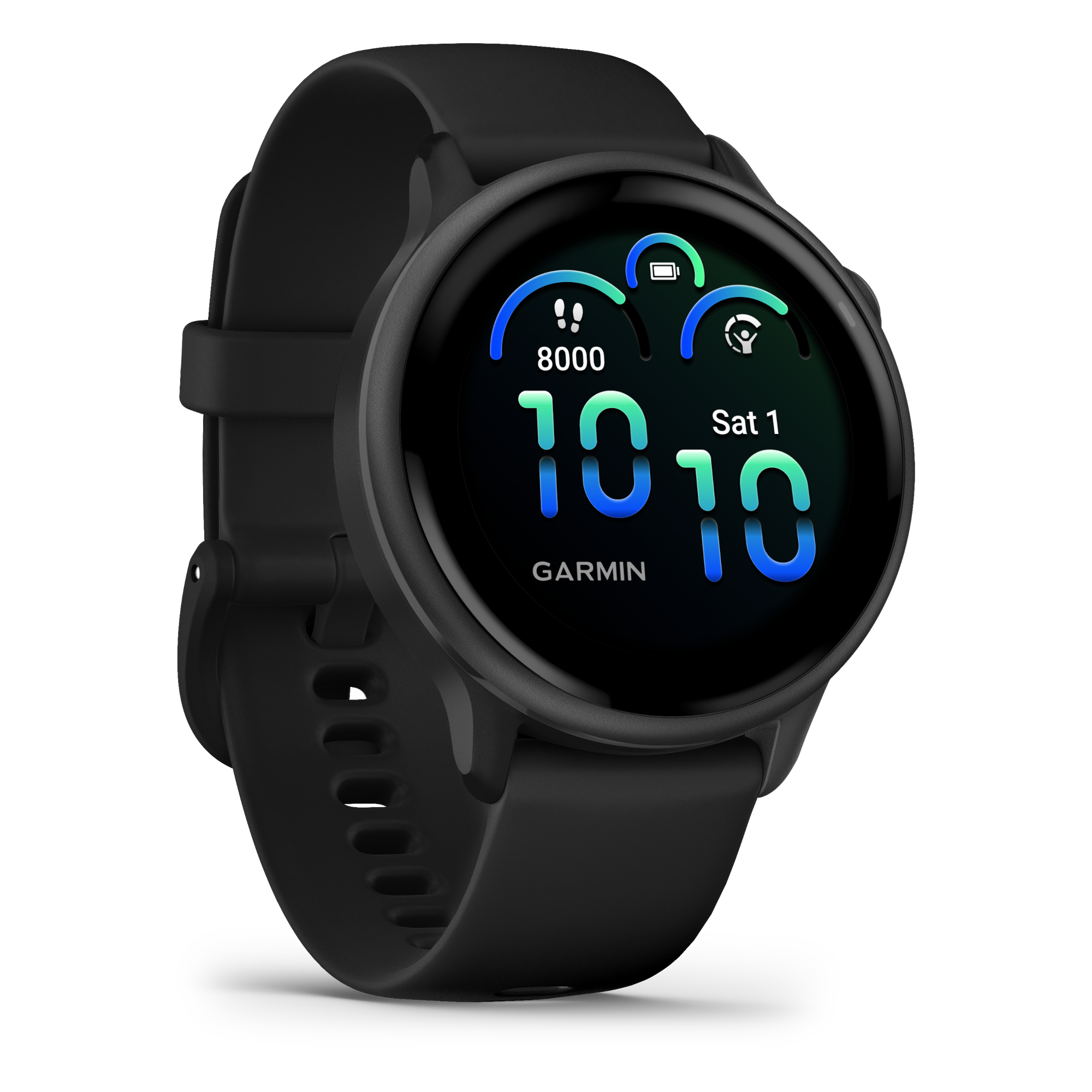 3 garmin vivoactive 6 slate with black band
