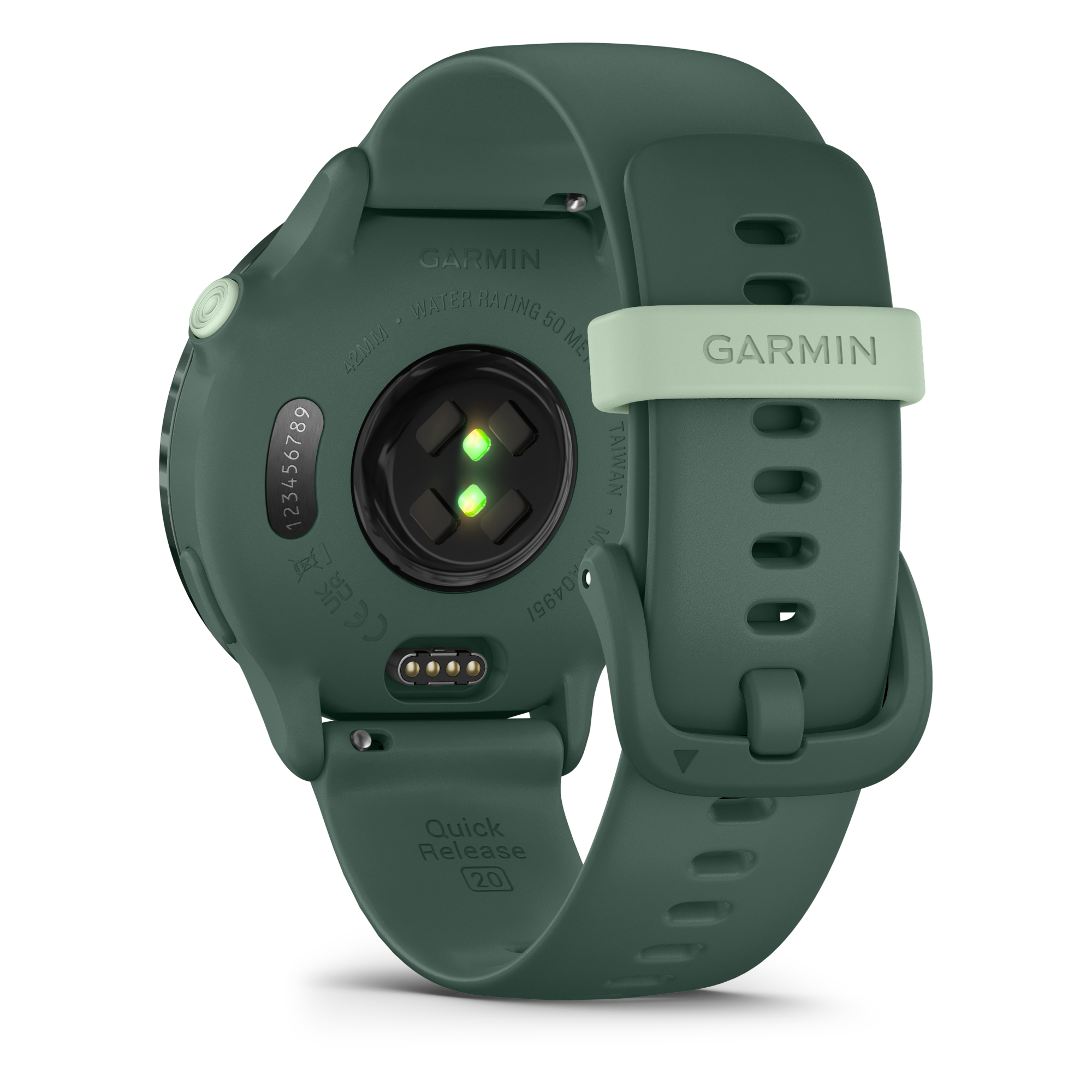 5 garmin vivoactive 6 metallic jasper green with jasper green band