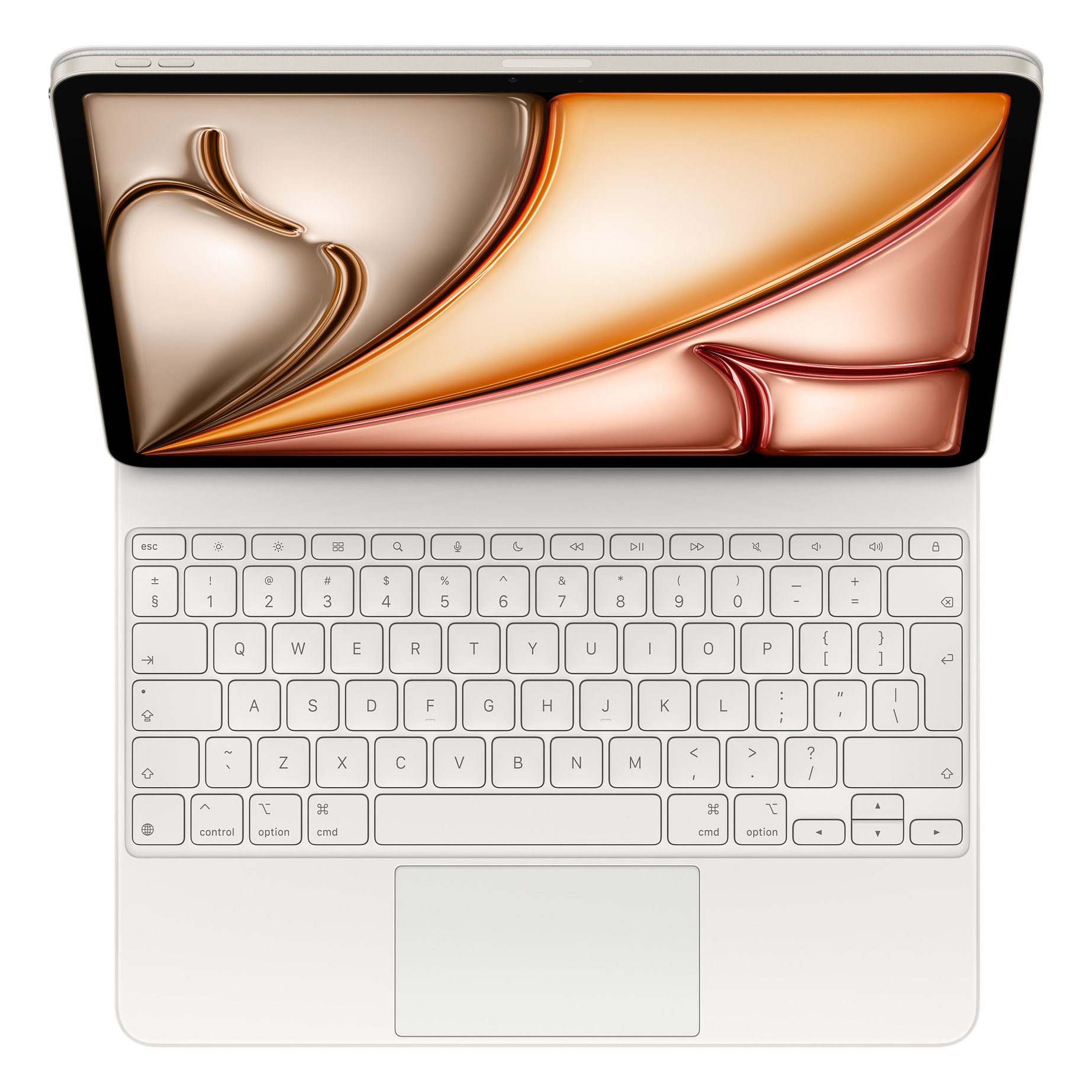 2 magic keyboard ipad air 13 m3 int white